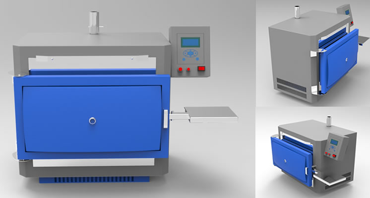 energy-saving fast intelligent muffle furnace